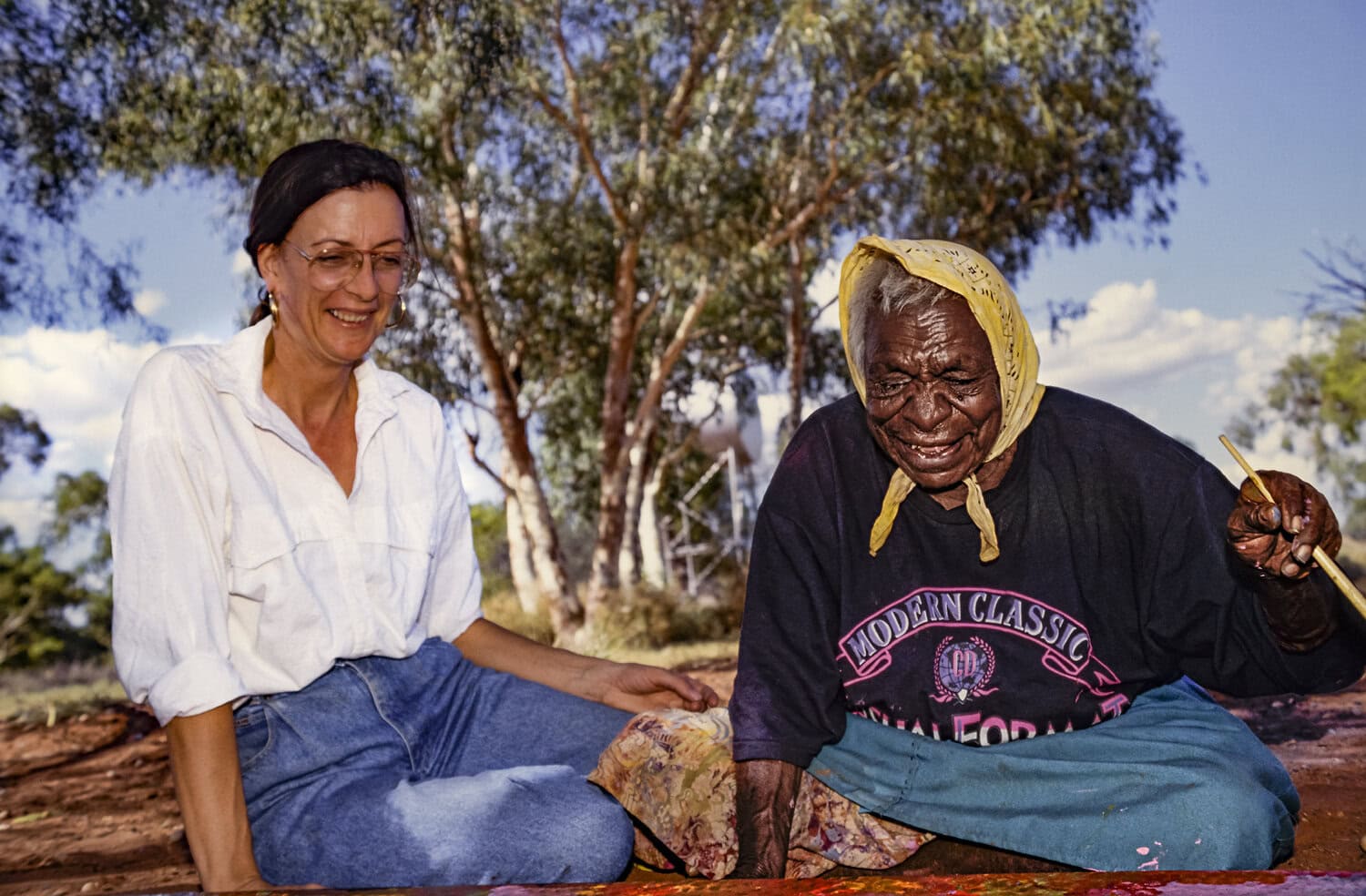 WOMEN AT DELMORE: Emily Kame Kngwarreye And Janet Holt