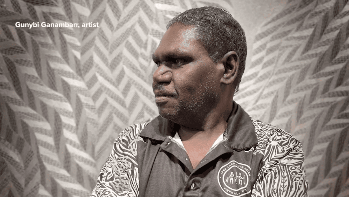 Gunybi Ganambarr： Gapu Buḏap ｜ Crossing the Water