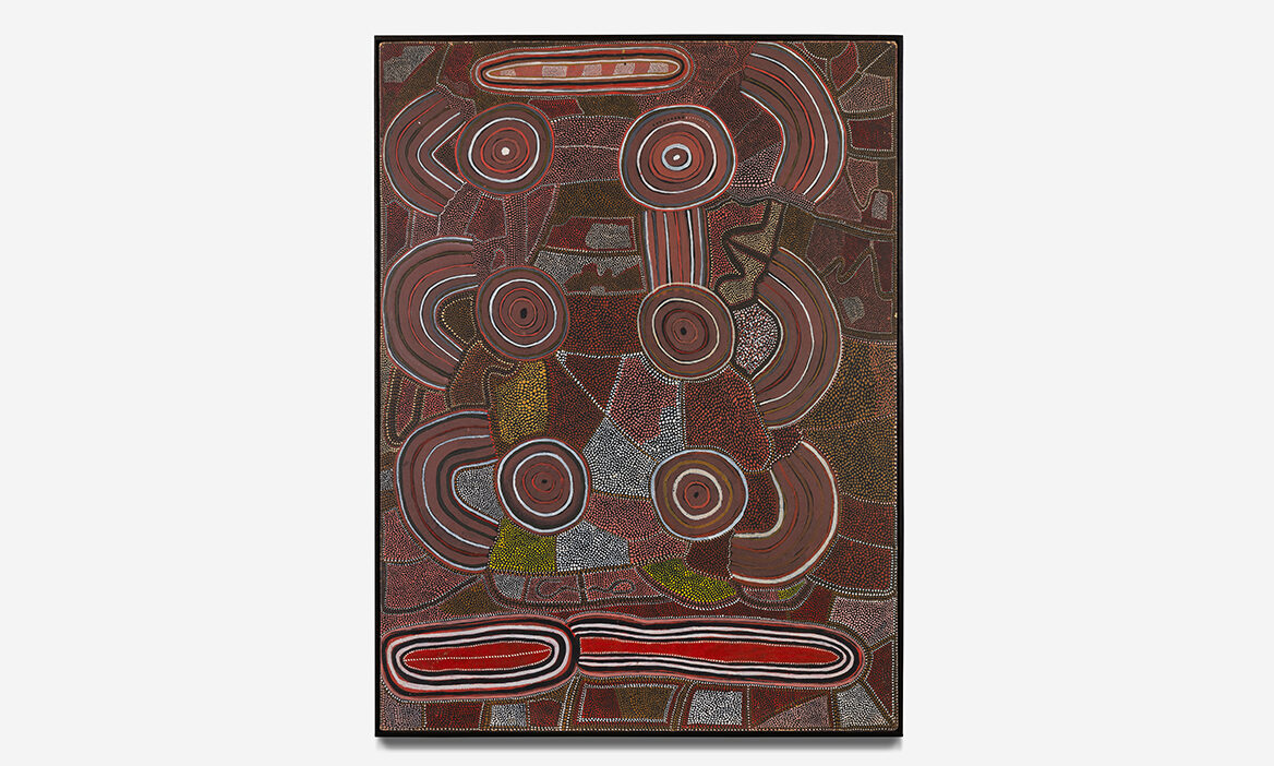 Tjapaltjarri masterpiece traced to groundbreaking 1974 show
